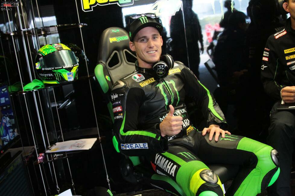 Auch Teamkollege Pol Espargaro erhielt bei Tech 3 einen neuen Vertrag. Er muss 2016 nach einer durchwachsenen Saison allerdings wieder bessere Leistungen zeigen.