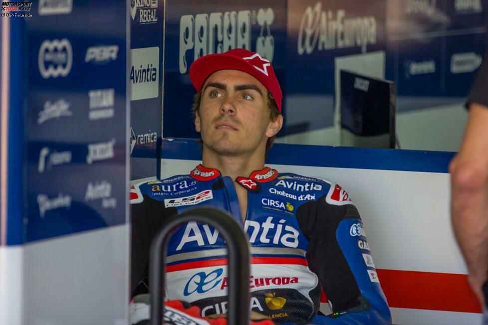 Sein neuer Teamkollege heißt Loris Baz. Der Franzose wechselt von Forward zu Avintia. Das Team von Giovanni Cuzari zieht sich 2016 aus der MotoGP zurück.