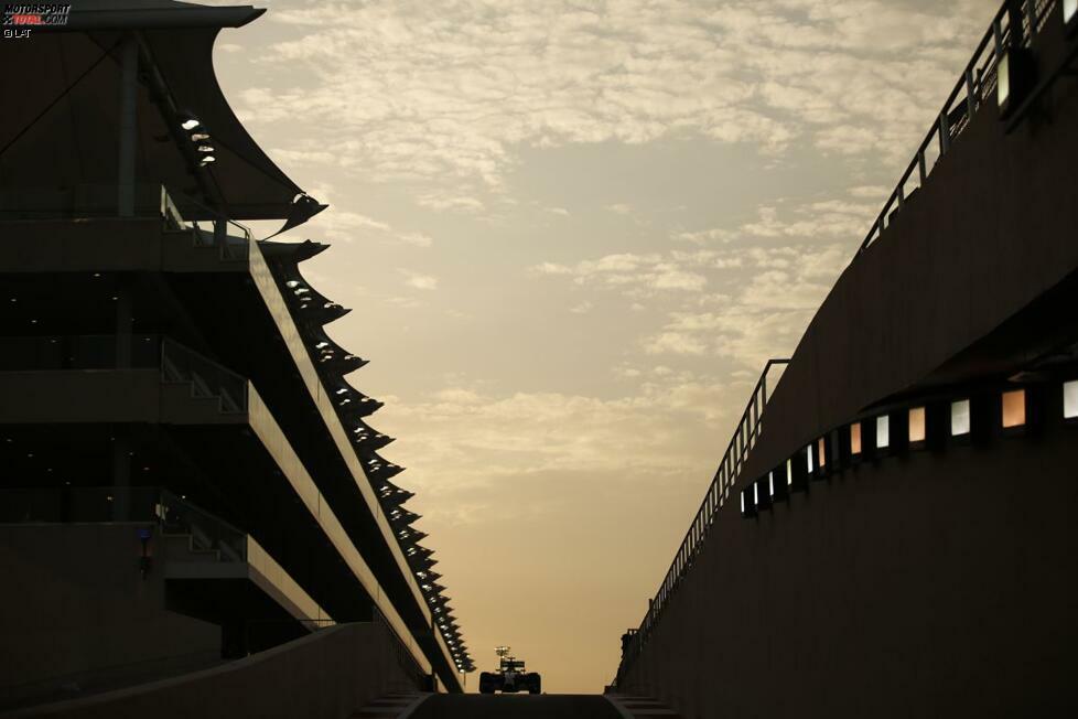 Für Nico Rosberg war Abu Dhabi nicht immer ein guter Boden. Im Vorjahr verlor er das Titelfinale gegen Lewis Hamilton, insgesamt kam er bislang nur auf einen Podestplatz: 