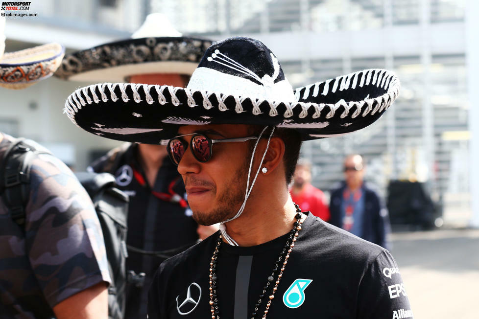 Wenn doch, werden die Autos wohl Luftsprünge vollführen, glaubt Lewis Hamilton (Mercedes): 