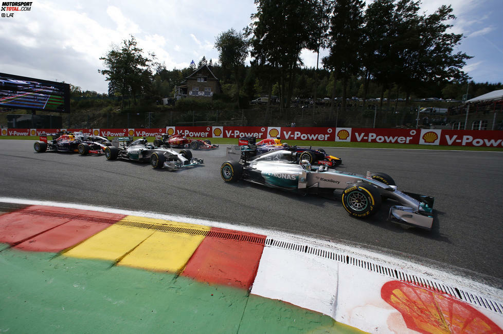 Obwohl der Kurs damit nicht einmal mehr halb so lang ist wie die Originalstrecke, bleibt Spa-Francorchamps der längste Kurs im Formel-1-Kalender. Mit 7,004 Kilometern ist er 1,113 Kilometer länger als Silverstone.