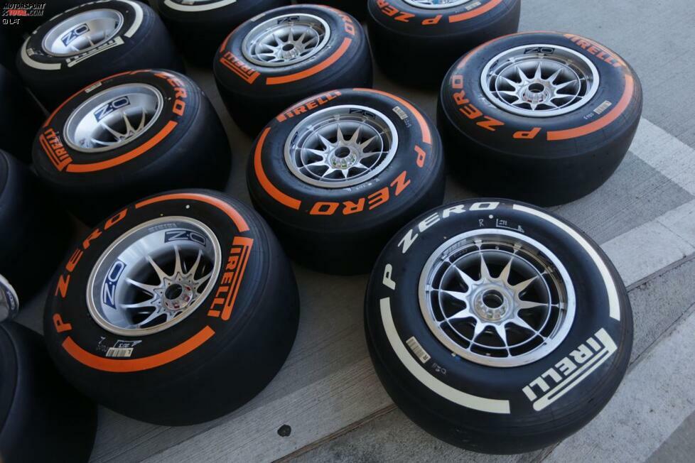 Um den Anforderungen der langgezogenen Kurven und zahlreichen Richtungswechsel in Suzuka gewachsen zu sein, bringt Reifenhersteller Pirelli wie schon im vergangenen Jahr die beiden härtesten Mischungen im Sortiment (Medium und Hard) nach Suzuka. Diese Kombination wurde im bisherigen Saisonverlauf dreimal eingesetzt: in Malaysia, in Spanien und in Großbritannien.