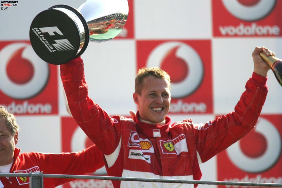 Mit fünf Siegen für Ferrari ist Michael Schumacher der erfolgreichste Fahrer beim Großen Preis von Italien. 18 Siege machen Ferrari zum erfolgreichsten Team.