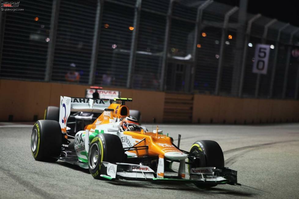 Nico Hülkenberg holte seine bislang einzige schnellste Rennrunde für Force India hier 2012. Der Deutsche fuhr 1:51.033 Minuten und hatte eine Durchschnittsgeschwindigkeit von 164,480 km/h.