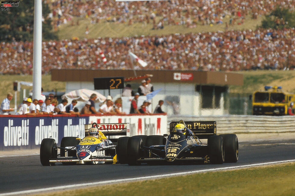 Der Große Preis von Ungarn erreicht 2015 einen Meilenstein, denn das Rennen findet in diesem Jahr zum 30. Mal statt. 1986 (Foto) stand es zum ersten Mal im Formel-1-Kalender und fand seitdem immer auf dem Hungaroring statt. Der Kurs wurde damals extra für Ungarns Formel-1-Einstieg gebaut.