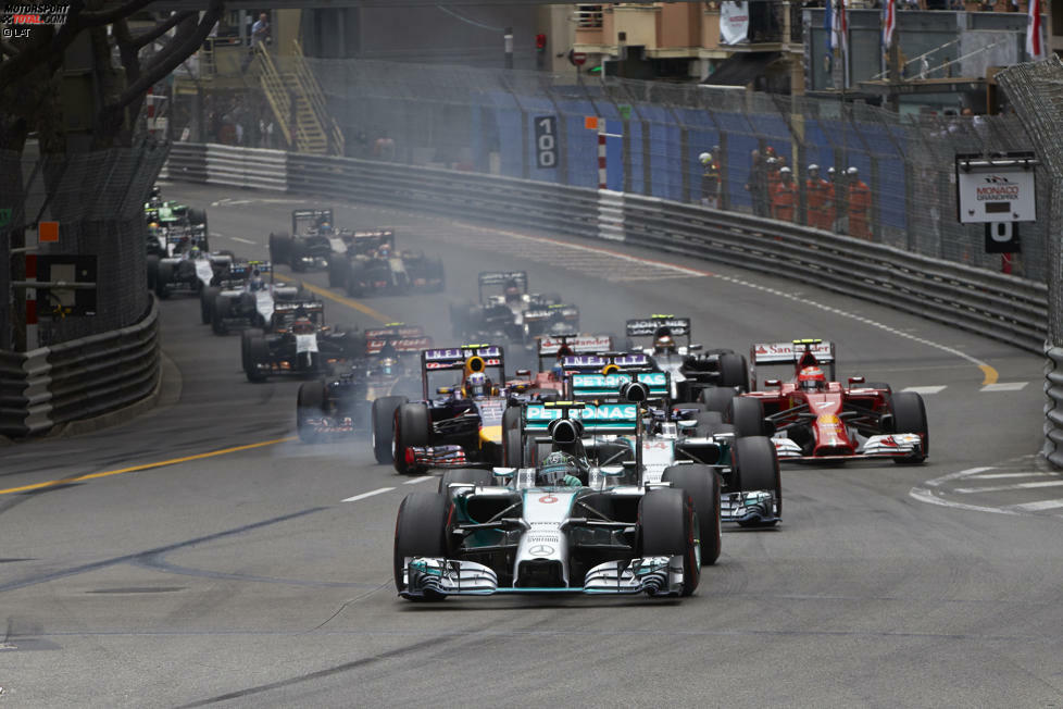Die Pole-Position ist in Monaco meist die halbe Miete. Zehn der vergangenen elf Rennen dort wurden von Startplatz eins aus gewonnen. Nur Hamilton sticht aus dieser Statistik heraus: Er holte seinen Monaco-Sieg von Startplatz drei.