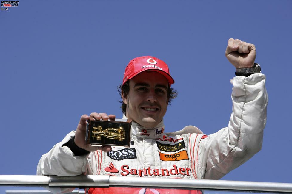 Nur zwei dieser Fahrer haben in Monaco bereits mehr als einmal gewonnen: Fernando Alonso siegte 2006 für Renault und 2007 für McLaren. Nico Rosberg fuhr 2013 auf den ersten Platz und siegte auch 2014 für Mercedes. Vettel erzielte 2011 den ersten Platz für Red Bull, Button 2009 für Brawn, Hamilton 2008 für McLaren und Räikkönen 2005 für McLaren.