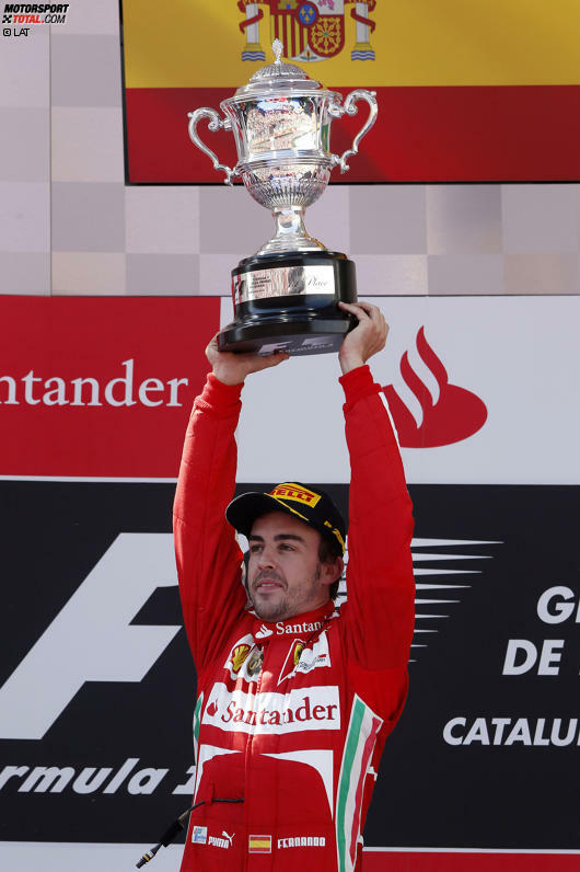 Sein Heimsieg 2013 ist bis heute Alonsos letzter Grand-Prix-Sieg. Seitdem stand der Fahrer aus Oviedo noch achtmal auf dem Podium: Dreimal wurde er Dritter und fünfmal Zweiter.