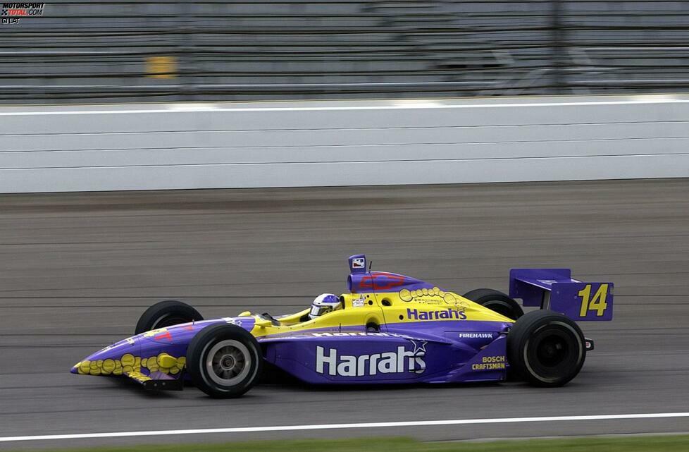 Besser läuft es für Foyts IndyCar-Team, für das Kenny Bräck 1998 den IRL-Titel und 1999 das Indy 500 gewinnt. Airton Dare (Foto) holt in der IRL-Saison 2002 auf dem Kansas Speedway den für lange Zeit letzten Sieg, bis ...