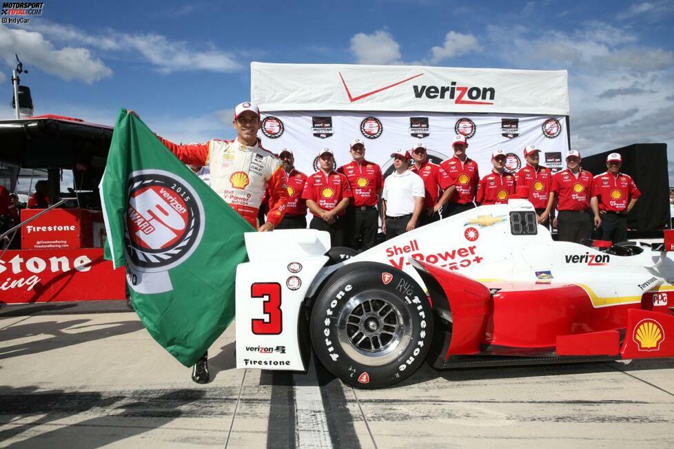 Pocono (Pennsylvania): Helio Castroneves (Penske-Chevrolet)