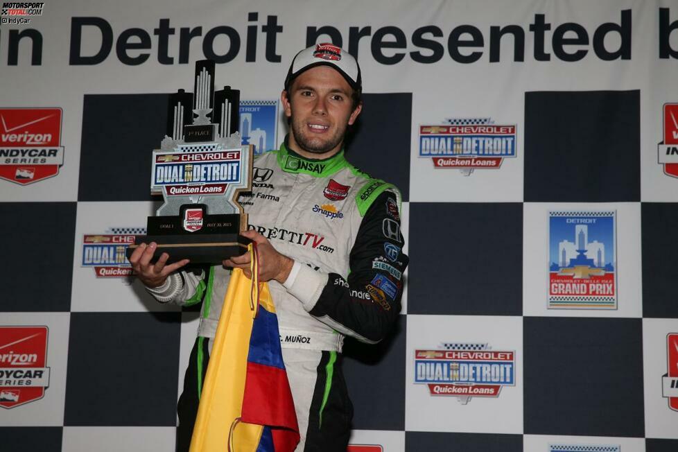 Detroit 1 (Michigan): Carlos Munoz (Andretti-Honda)