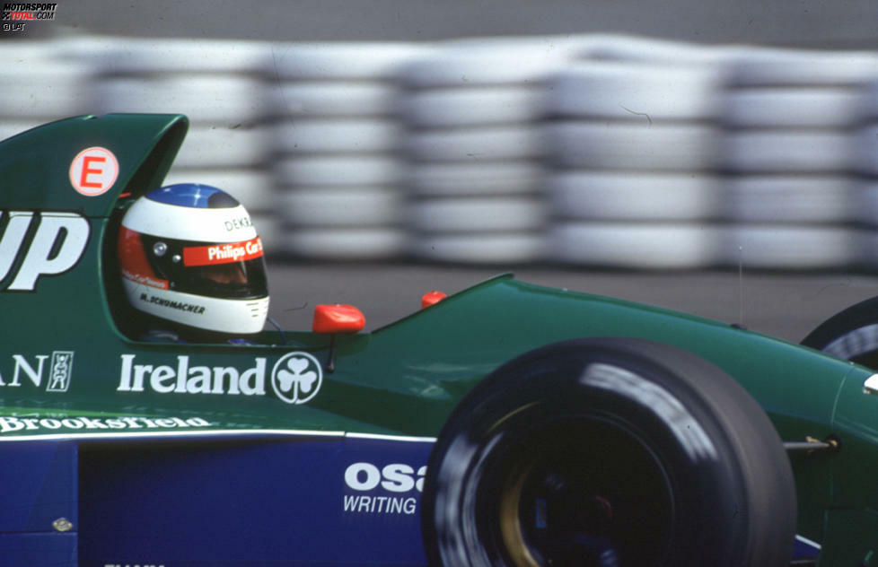 In Belgien startet 1991 nämlich ein gewisser Michael Schumacher im Jordan-Cockpit in seine Formel-1-Karriere. Obwohl der Deutsche im Rennen mit einem Kupplungsdefekt bereits wenige Meter nach dem Start ausrollt, beginnt hier die einmalige Karriere des Rekordchampions. Michael Schumacher ist das größte Talent, dass das Team in 15 Jahren Formel 1 hervorbringt.