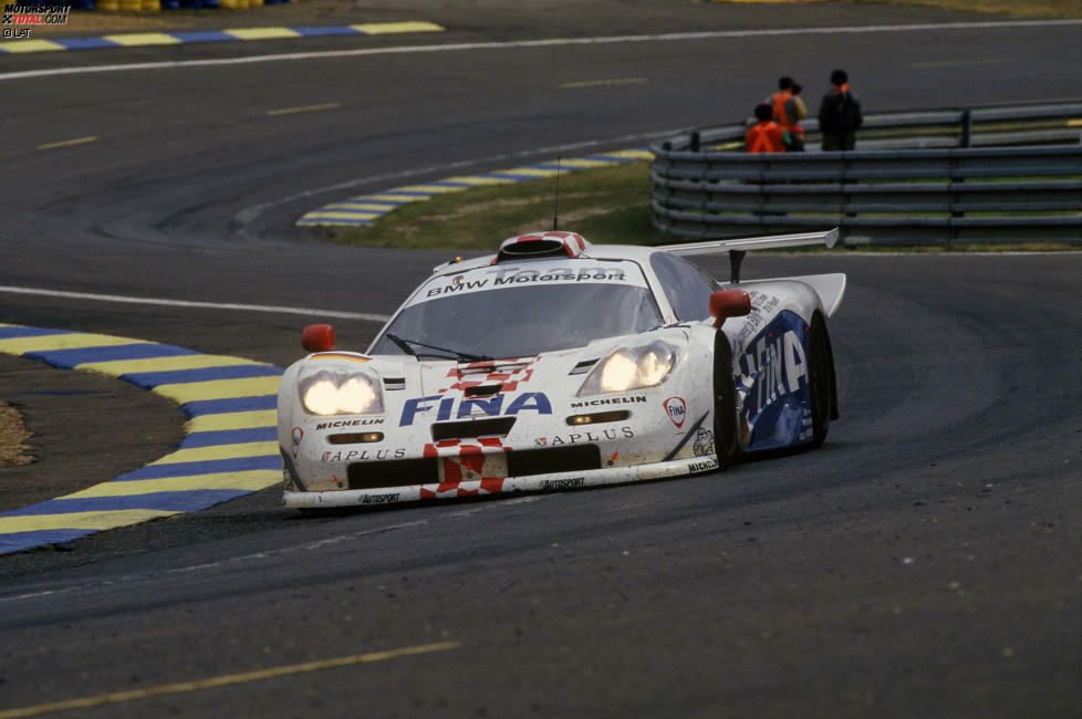 Nelson Piquet (drei Formel-1-Titel): Erst fünf Jahre nach seiner Formel-1-Laufbahn stattet der Brasilianer dem Circuit de la Sarthe einen Besuch ab. 1996 und 1997 geht er für McLaren-BMW zweimal an den Start. Im Kurzheck-F1-GTR gelingt ihm gemeinsam mit Johnny Cecotto und Danny Sullivan ein achter Platz, ein Jahr später scheidet der Langheck-McLaren von Piquet, Steve Soper und JJ Lehto durch Unfall aus. Starts: 2; Beste Platzierung: 8.