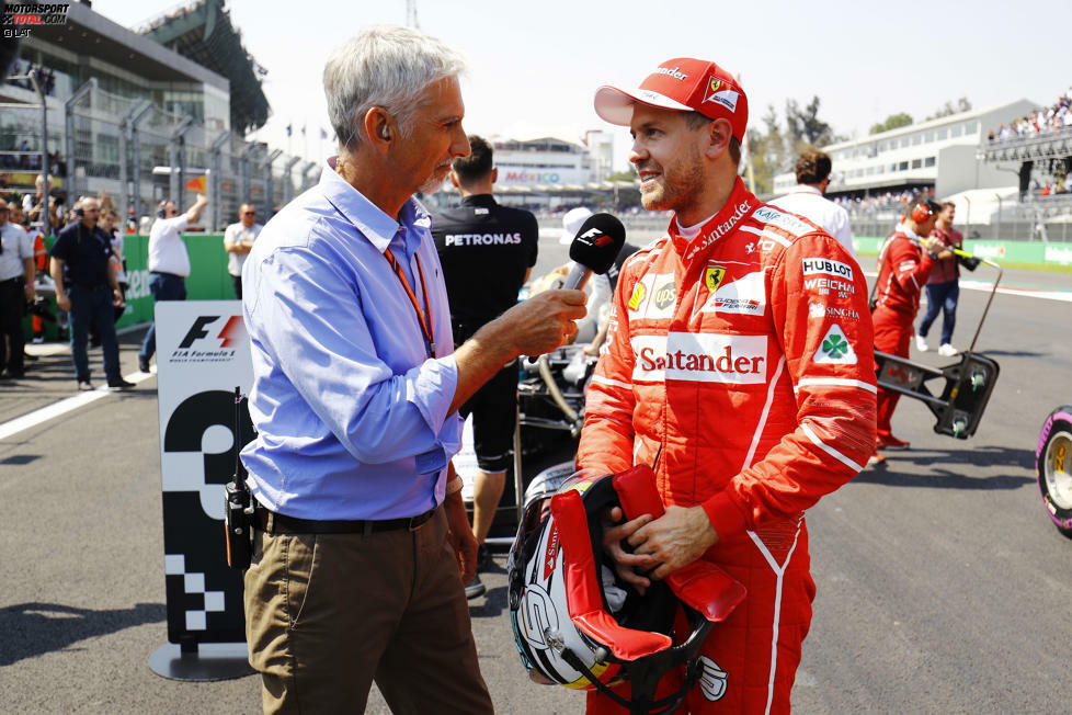 Ein Champion spricht mit Champions über Champions. Damon Hill ist beim britischen Sender Sky Sports F1 seit Jahren eine feste Größe bei den Formel-1-Übertragungen. Der Weltmeister von 1996 startete insgesamt in 115 Rennen der Königsklasse.