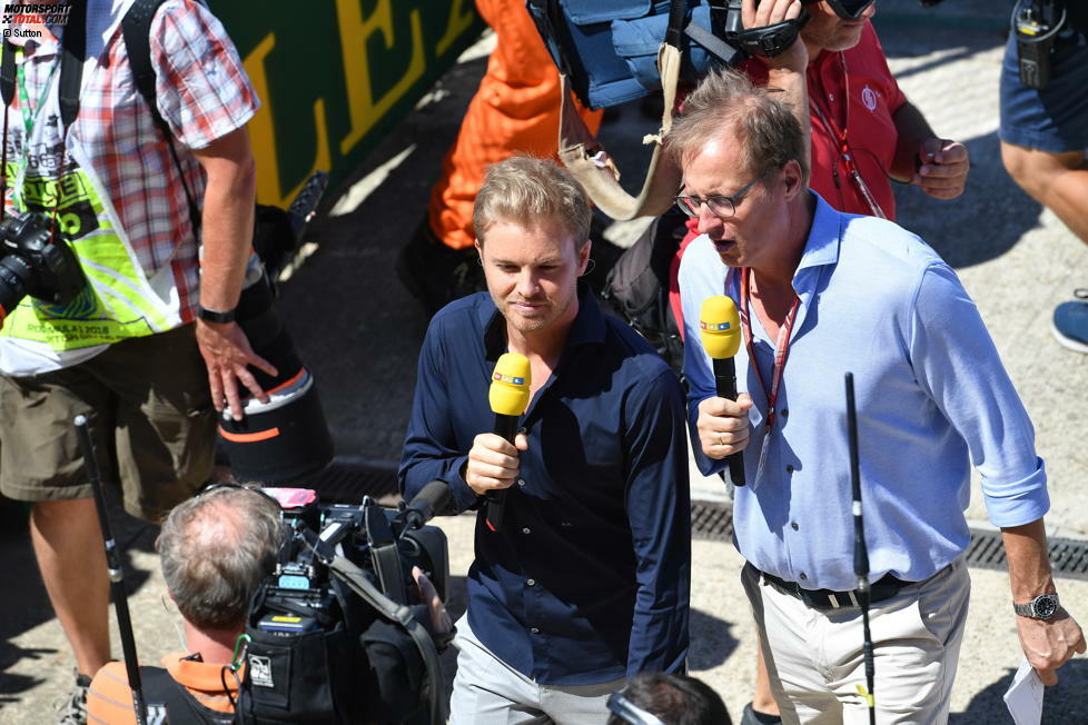 Ex-Weltmeister Nico Rosberg (206 GPs) funkt nach seinem überraschenden Karrierende gleich auf mehreren Wellen, nämlich bei Sky Sports F1 und bei RTL. Er präsentiert sich smart wie gewohnt, nun aber auch polarisierend.