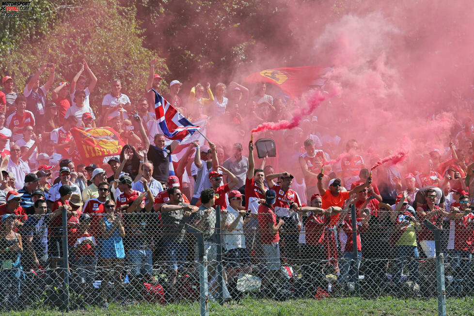 Mit gutem Grund: Nirgendwo sonst sind die Formel-1-Fans so euphorisch wie in Italien. Denen den Grand Prix wegzunehmen, hält sogar Sebastian Vettel für eine 