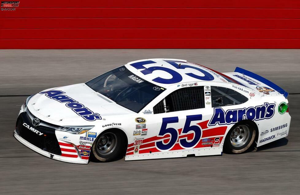 David Ragan (Waltrip-Toyota): Mit der Startnummer 77, aber mit diesem Design war David Ragans Vater Ken Ragan in der NASCAR-Saison 1987 am Start. Er fuhr damals für das Team von Bruder Marvin Ragan, dem Onkel des heutigen NASCAR-Piloten.