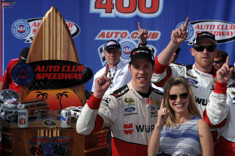 Fontana (Kalifornien): Brad Keselowski (Penske-Ford)