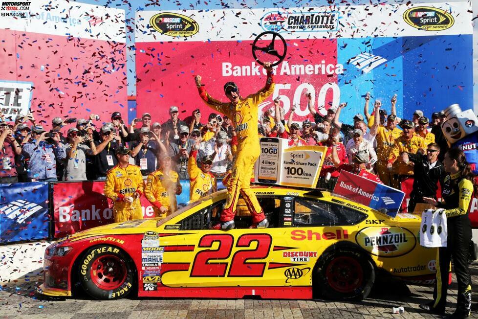 Charlotte (North Carolina): Joey Logano (Penske-Ford)