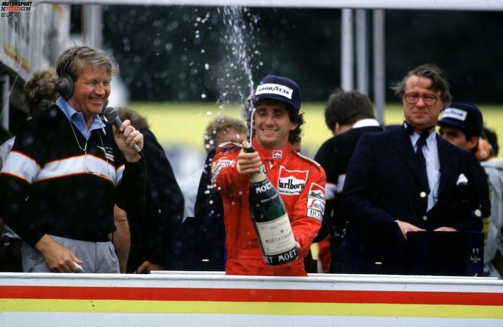 Schon im Jahr darauf wiederholt Prost das Kunststück, damals gestaltet sich das Saisonfinale allerdings deutlich spannender. Dauerpechvogel Nigel Mansell macht in Adelaide ein Reifenschaden einen Strich durch die Rechnung, der Titelverteidiger nutzt die Gunst der Stunde, gewinnt das Rennen und ist erneut Champion.