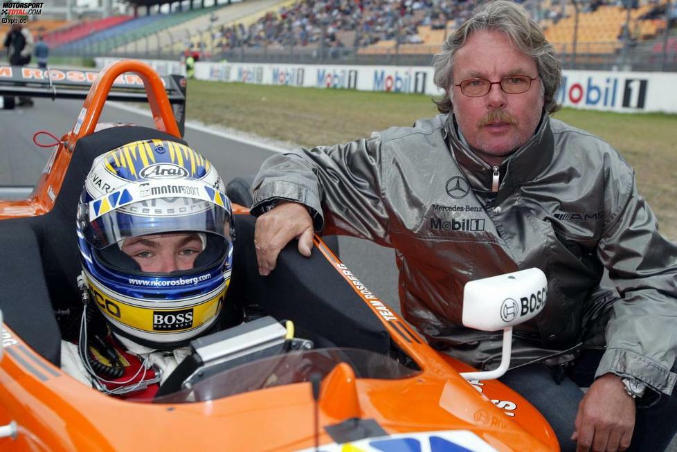 Mit Vater Keke in der Formel 3.