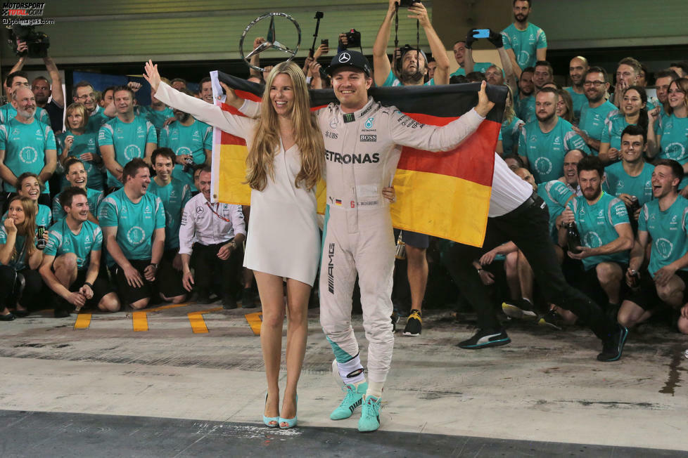 Die Krönung einer großartigen Laufbahn: Nico Rosberg lässt sich als Formel-1-Weltmeister feiern, kurz darauf beendet er seine Karriere. Wir blicken zurück auf die Anfangstage eines Champions.