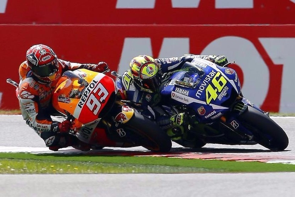 Die Rivalität zwischen Valentino Rossi und Marc Marquez in der Chronologie: Startschuss in Argentinien, Höhepunkt in Malaysia, Finale in Valencia