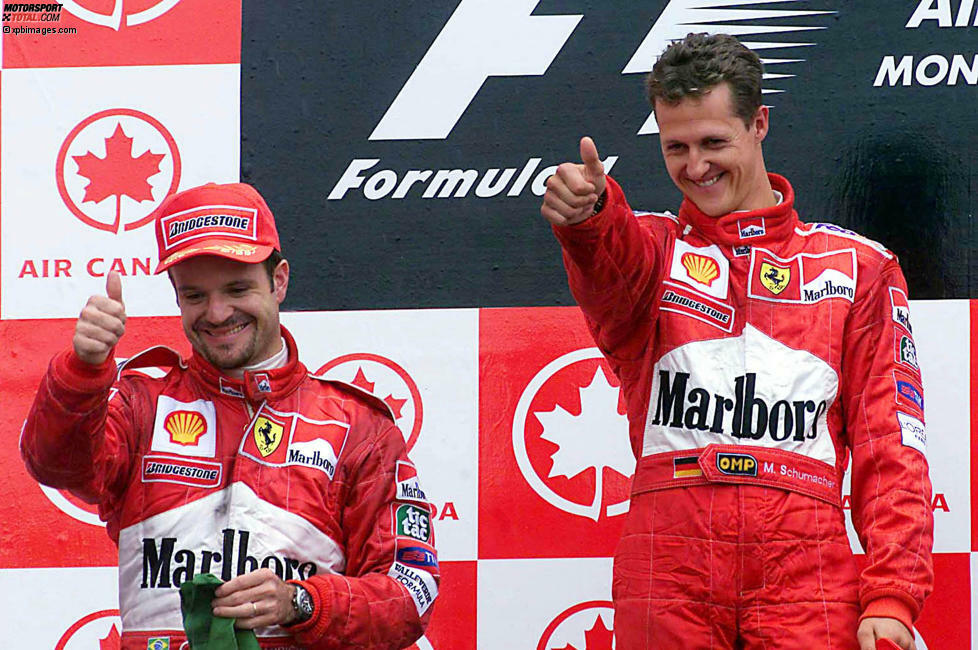 Dem ersten Ausfall der Saison in Monaco folgt anschließend ein weiterer Sieg in Kanada. Erneut lässt sich Schumacher von den schwierigen Bedingungen nicht beeindrucken und triumphiert am Ende trotz eines Drehers im Regen. Nach dem achten Saisonrennen liegt er damit erneut 24 Zähler vor Häkkinen. Es ist der größte Vorsprung, den er während der gesamten Saison auf den Finnen haben wird. Denn anschließend beginnt eine spektakuläre Aufholjagd des McLaren-Piloten...