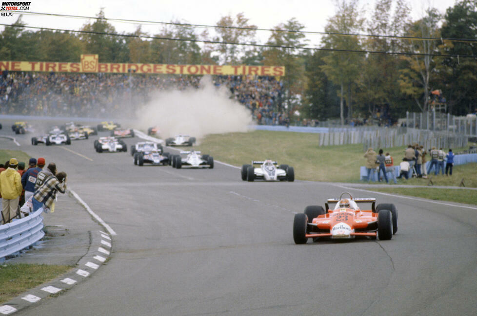 1978 empfahl sich Bruno Giacomelli als Formel-2-Champion (vor einem gewissen Marc Surer) für höhere Aufgaben. In einem McLaren tat er sich in der Formel 1 jedoch zunächst schwer. 1980 holte er in Watkins Glen die Pole-Position und er führte auch das Rennen an; allerdings sah er mit seinem Alfa Romeo nur in drei von 14 Saisonrennen die Zielflagge. Ebenfalls in den USA, genauer gesagt in Las Vegas, feierte er 1981 seinen einzigen Podestplatz in der Königsklasse.