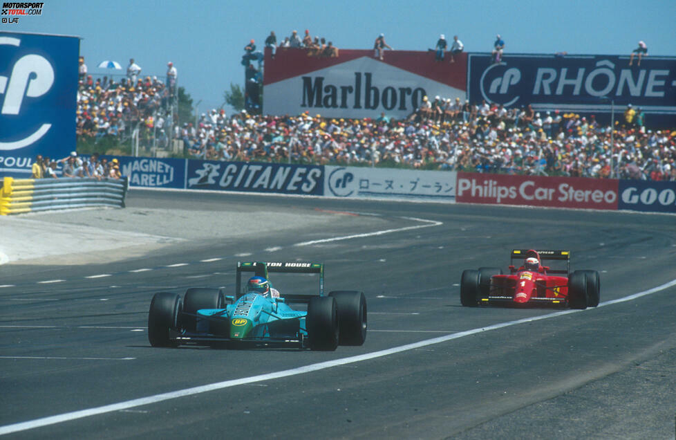 Ein gewisser Adrian Newey baute jene March-Boliden, mit denen Ivan Capelli in Suzuka 1988 und Le Castellet 1990 führte. In Le Castellet führte Capelli sensationell vor seinem Teamkollegen Maurizio Gugelmin; drei Runden vor Schluss wurde er jedoch von Alain Prost auf Ferrari überholt. 1992 wechselte Capelli selbst zu Ferrari - wo seine einst vielversprechende Karriere an der Scuderia-Politik der frühen 1990er-Jahre zerbrach. Heute ist er Präsident des Automobilclubs von Mailand und damit de facto Chef der Rennstrecke in Monza.