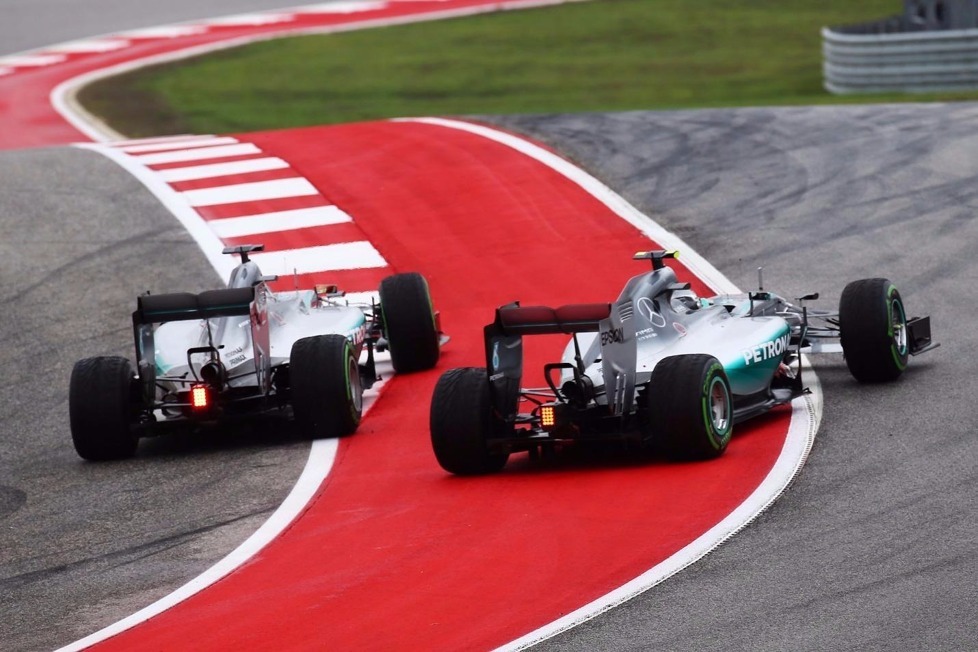 Das war das Formel-1-Rennen in Austin 2015: Kontroverse zwischen den Mercedes-Stars und Titelentscheidung