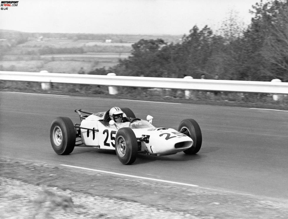 1964: Der Honda RA271 von Ronnie Bucknum, der erste von Honda in der Formel 1 eingesetzte V12.