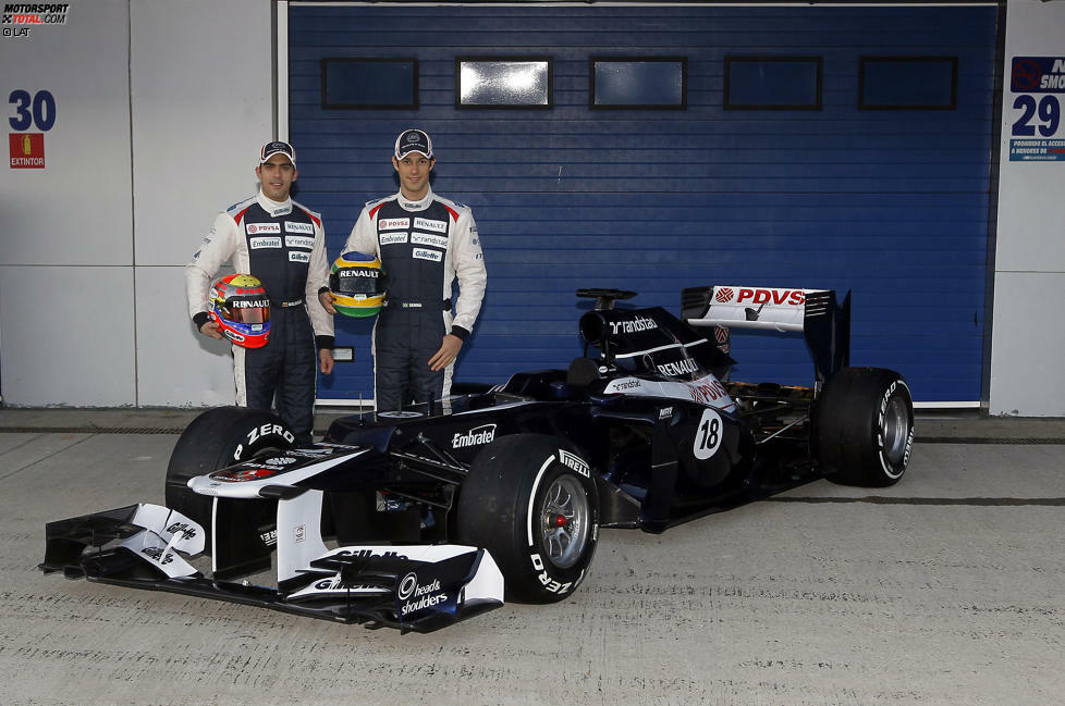 2012: Rubens Barrichello verlässt das Team, sein brasilianischer Landsmann Bruno Senna stößt neu dazu. Er wird Teamkollege von Pastor Maldonado und fährt ebenfalls den FW34. Es ist 18 Jahre her, dass Sennas Onkel Ayrton in einem Williams tödlich verunglückt ist. Und in Spanien gelingt Maldonado eine Überraschung: Er gewinnt! Erstmals seit 2004 ist Williams wieder ein Siegerteam.