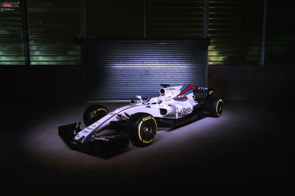 2017: Anlässlich des 40-jährigen Formel-1-Jubiläums von Williams heißt der neue Bolide FW40 und wird abermals virtuell vorgestellt. Fahren werden ihn der aus dem Ruhestand reaktivierte Felipe Massa und Rookie Lance Stroll.