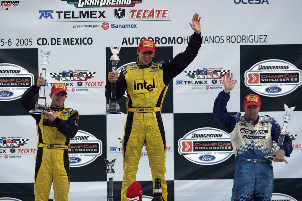 Beim Saisonfinale in Mexico City lässt Wilson einen zweiten Sieg folgen. Teamkollege Allmendinger wird Zweiter, Paul Tracy (Forsythe) Dritter. Wilson beendet die Saison auf Gesamtplatz drei.