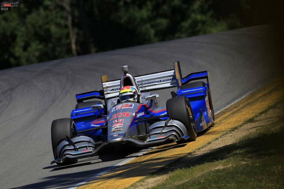 Obwohl weiterhin ohne Sponsor, lässt Michael Andretti den großgewachsenen Briten nicht im Stich und setzt ihn ab Juli wieder ins vierte Auto seines IndyCar-Teams. In Mid-Ohio bedankt sich Wilson für das Vertrauen, indem er ...