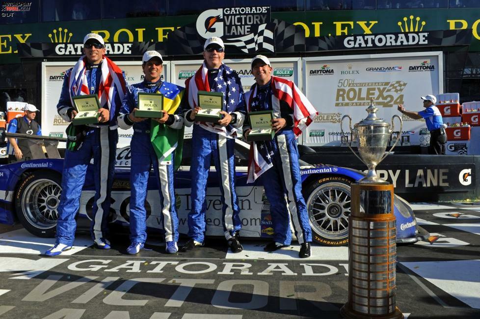 ... gewinnt Wilson im Januar 2012 zusammen mit A.J. Allmendinger, Oswaldo Negri und John Pew für Michael Shank Racing die 24 Stunden von Daytona.