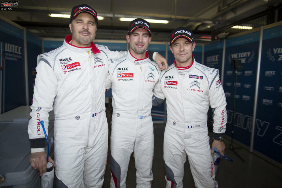 15. November 2014: Citroen geht mit unveränderter Besetzung in das Jahr der Titelverteidigung. Weltmeister Jose-Maria Lopez bleibt, genauso wie Yvan Muller und Sebastien Loeb. Letztere hatten ohnehin einen mehrjährigen Vertrag.