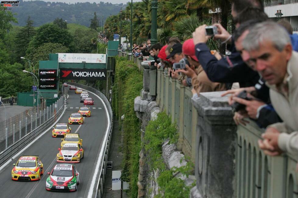 Pau (Frankreich): Der Circuit de Pau Ville war in den Jahren 2007 bis 2009 der Schauplatz für die Frankreich-Rennen der WTCC. Und dort wurde es richtig eng: Verwinkelte Straßen und scharfe Kurven machten es den Piloten alles andere als einfach. Überholen ging fast nur mit der Brechstange.