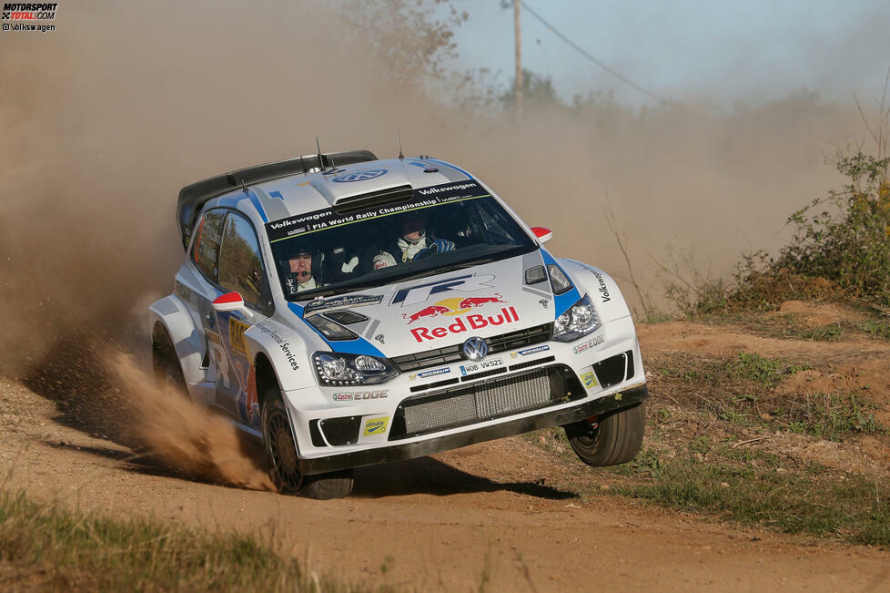 Volkswagen dominiert von 2013 bis 2016 die Rallye-WM und gewann in diesen vier Jahren 44 von 52 Rallyes und viermal Fahrer- und Herstellertitel.