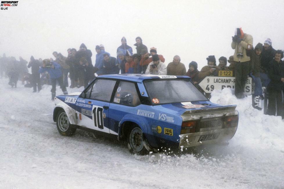 Mit 21 Siegen belegt Fiat den zehnten Platz. Vor allem in der Anfangszeit waren die Italiener stark, drei Mal wurde die Marken-WM gewonnen. 1980 holte Walter Röhrl mit dem Fiat 131 Abarth seinen ersten WM-Titel.