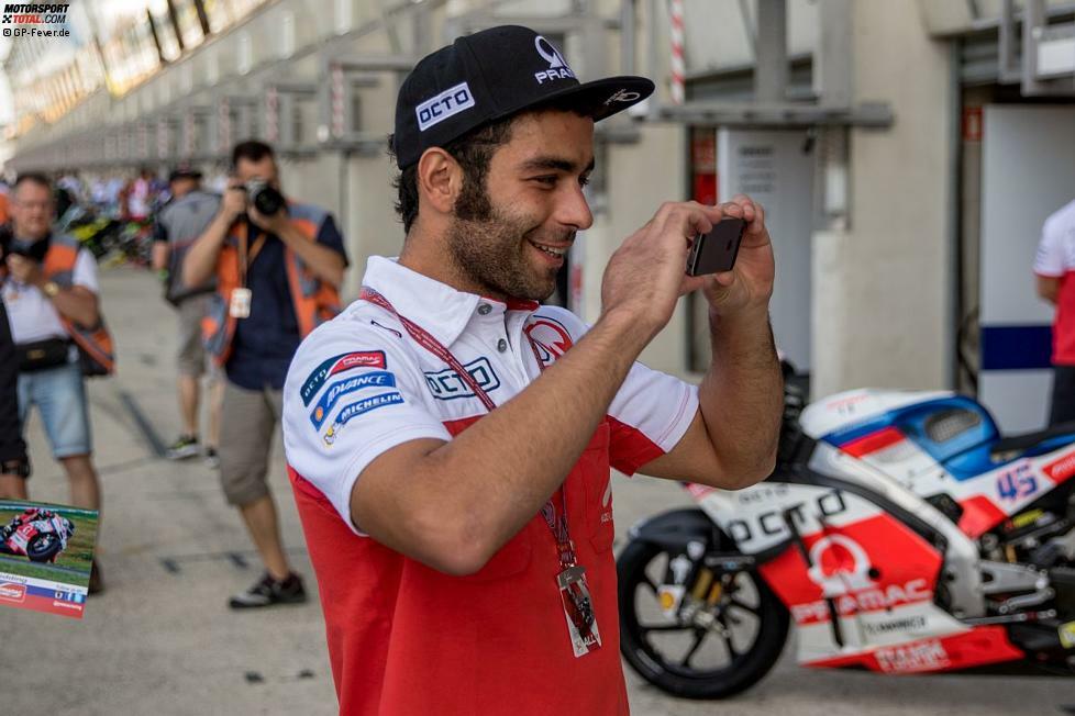 Danilo Petrucci (Pramac-Ducati): Im Ducati-Kundenteam ist der Italiener eine feste Größe. Der gelernte Polizist aus Terni wird von der italienischen Marke sehr geschätzt.