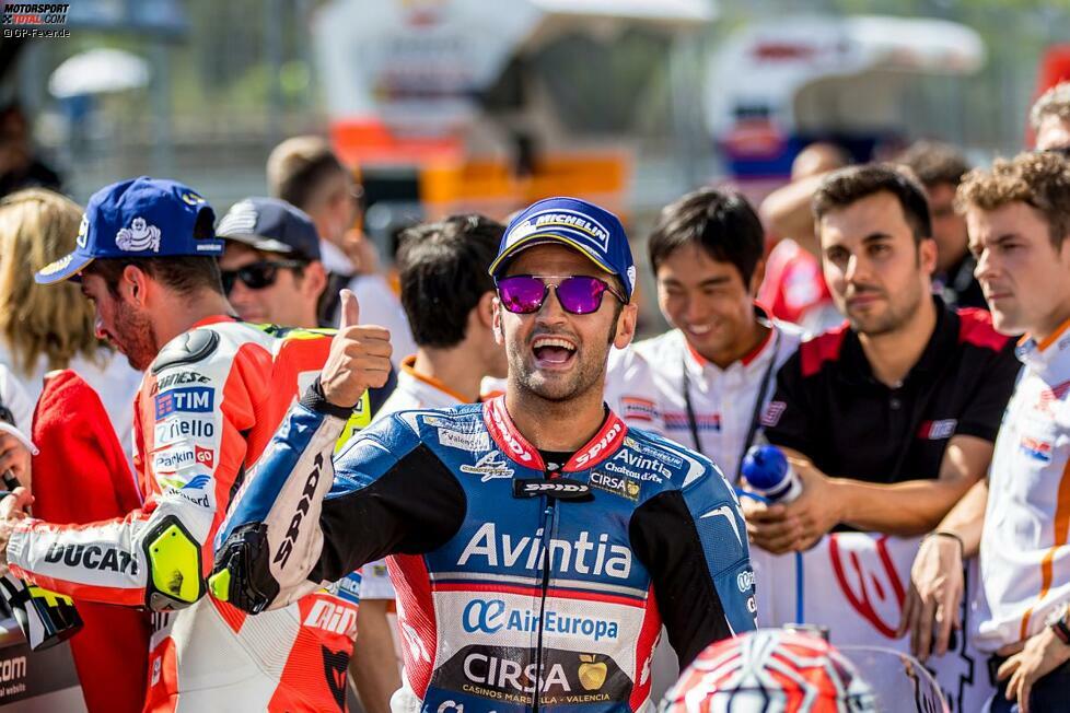 Hector Barbera (Avintia-Ducati): Der Spanier ist im Avintia-Team die unumschränkte Nummer 1. 2016 zeigte Barbera eine solide Saison und war einer der besten Kundenfahrer.