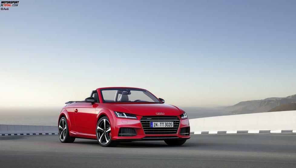 Audi bietet den TT S Line Competition in Verbindung mit dem 169 kW / 230 PS starken 2.0-TFSI-Motor an.