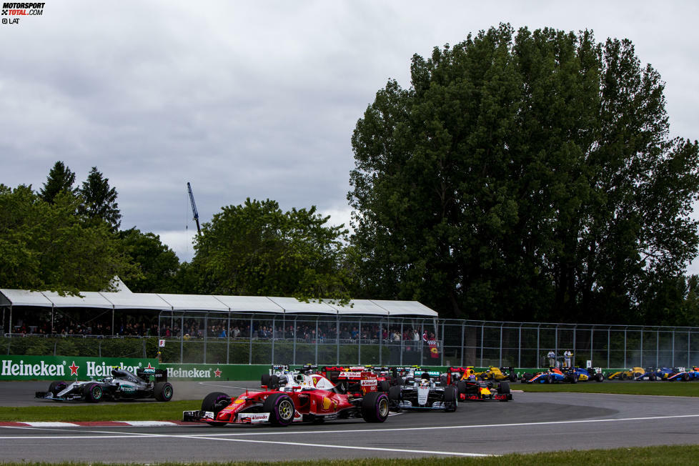 den Notausgang zu nehmen. Der Zwischenfall hat Folgen: Während Hamilton nach Monaco erneut gewinnt, kommt Rosberg nicht über Platz fünf hinaus, weil er in der ersten Runde durch das Manöver des Rivalen viele Plätze verliert.