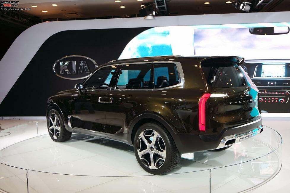 Das Kia Telluride Concept ist ein Plug-in-Hybrid mit einem...