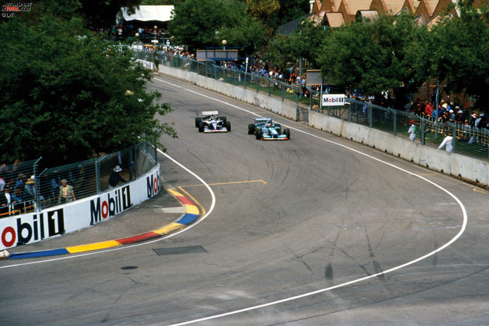 1985 hieß der erste Sieger in Adelaide Keke Rosberg in einem Williams. Auch im letzten Rennen 