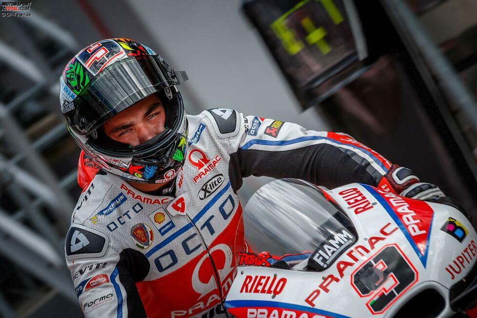 Top #4: 17,73 Prozent der Leser stimmten für Pramac-Pilot Danilo Petrucci, der sich vor allem bei schwierigen Bedingungen immer wieder in Szene setzen konnte. Zuletzt tat sich der Italiener schwer, doch in der kommenden Saison könnte Petrucci von Ducati aktuelles Werksmaterial erhalten.