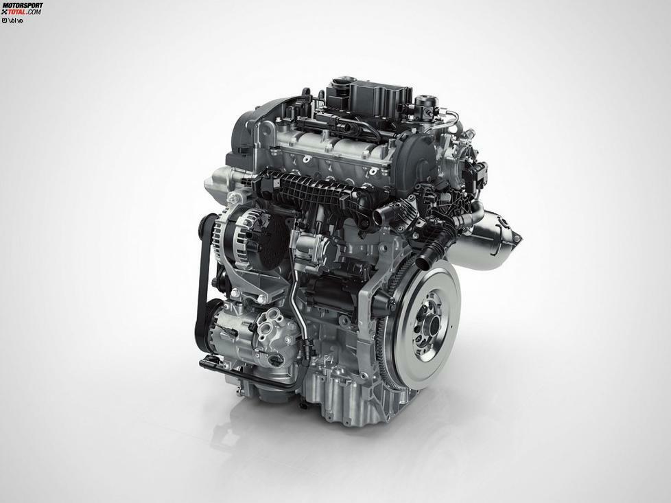 Drei-Zylinder Benzinmotor von Volvo