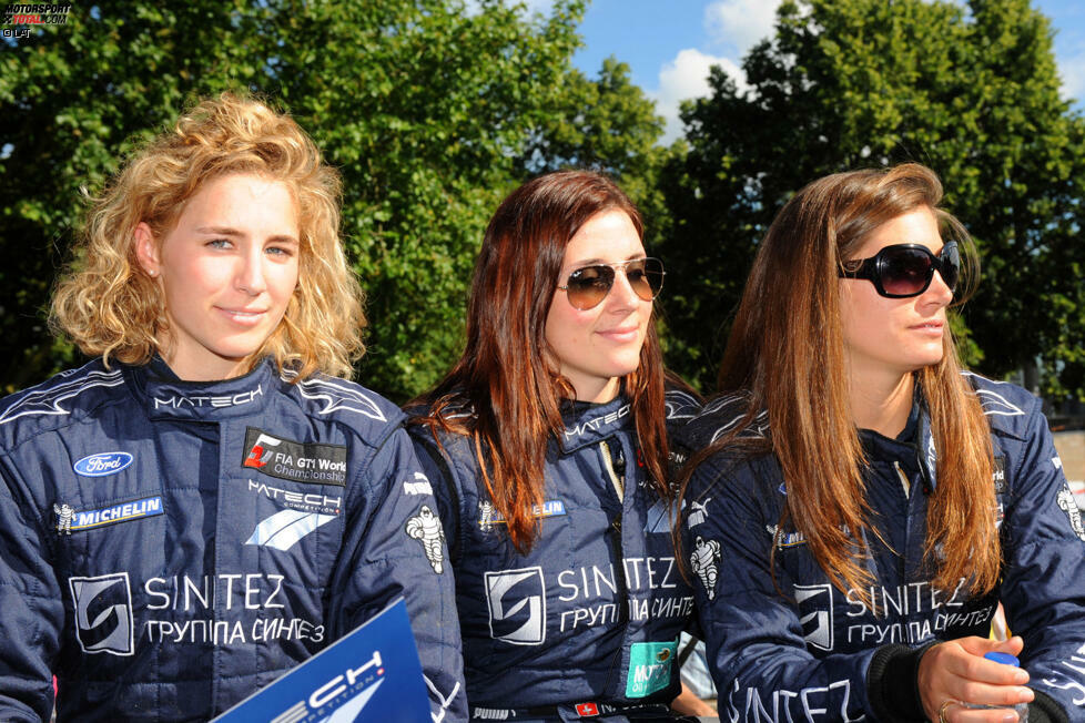 61 - die Nummer des bislang letzten Frauentrios an der Sarthe: 2010 starteten Rahel Frey, Cyndie Allemann und Natacha Gachnang in einem Ford GT.